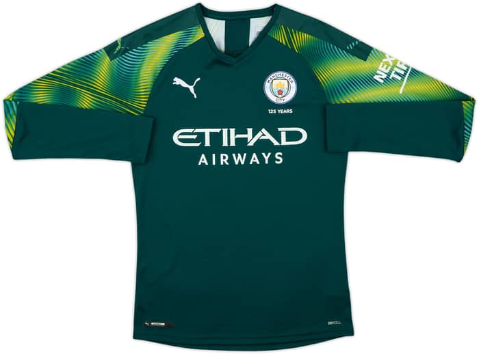 2019-20 Manchester City GK Shirt - 6/10 - (S)