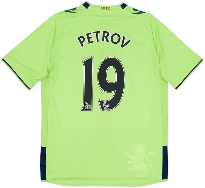 2012-13 Aston Villa Away Shirt Petrov #19 - 6/10 - (L)