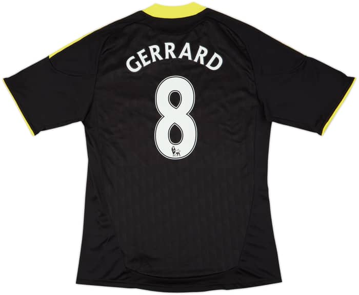 2010-11 Liverpool Third Shirt Gerrard #8 - 6/10 - (M)