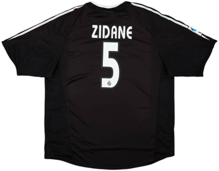 2004-05 Real Madrid Away Shirt Zidane #5 - 5/10 - (XL)
