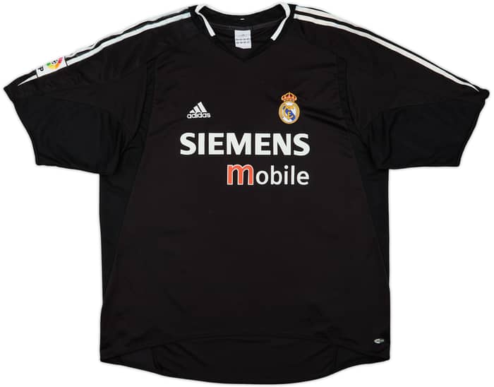 2004-05 Real Madrid Away Shirt Zidane #5 - 5/10 - (XL)