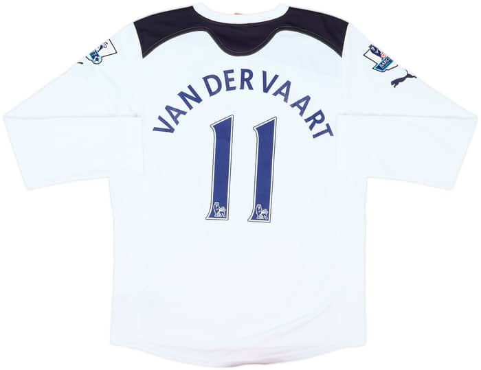 2010-11 Tottenham Home L/S Shirt van der Vaart #11 - 6/10 - (M)