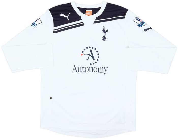 2010-11 Tottenham Home L/S Shirt van der Vaart #11 - 6/10 - (M)