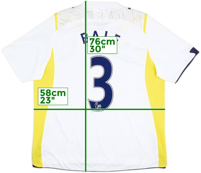 2009-10 Tottenham Home Shirt Bale #3 - 8/10 - (L)