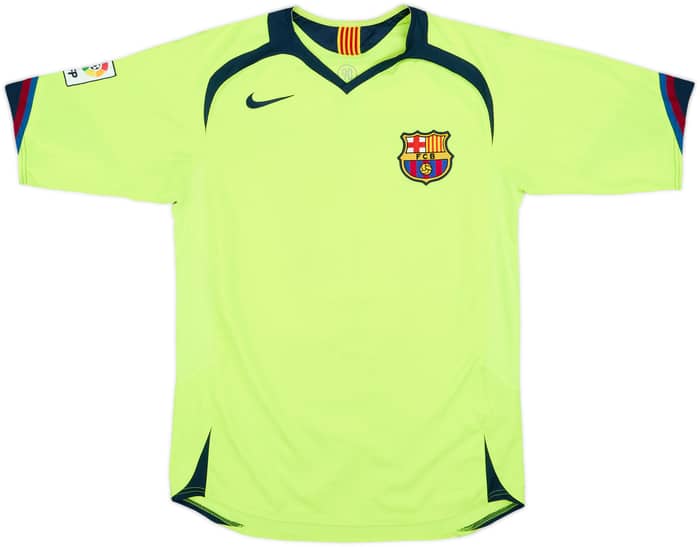 2005-06 Barcelona Camiseta de visitante Messi #30 - 8/10 - (S)