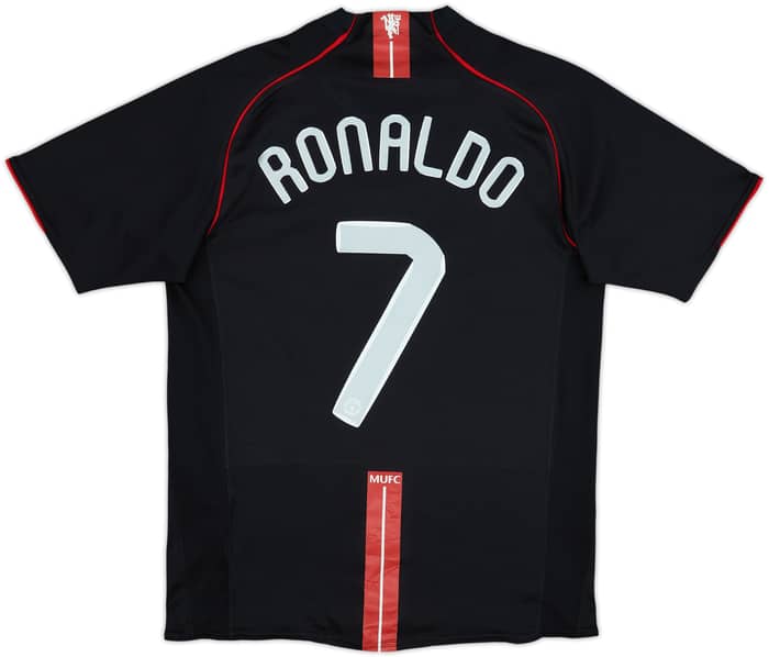 2007-08 Manchester United Away Shirt Ronaldo #7 - 8/10 - (M)