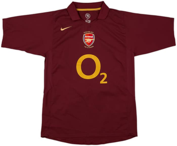 2005-06 Arsenal Home Shirt Henry #14 - 8/10 - (M)