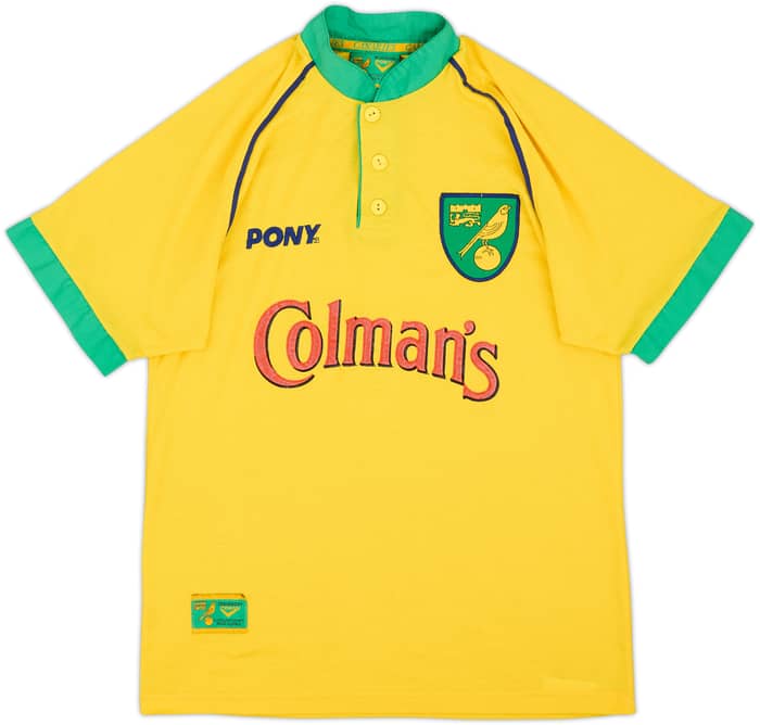1997-99 Norwich Home Shirt - 7/10 - (S)