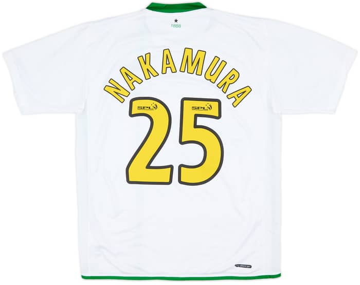 2006-08 Celtic European Shirt Nakamura #25 - 8/10 - (M)