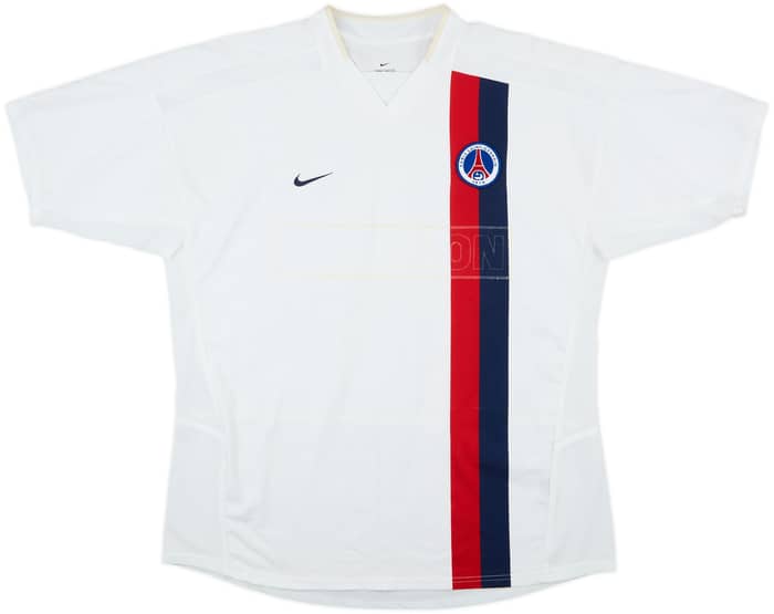 Camiseta de visitante del Paris Saint-Germain 2002-03 - 4/10 - (XL)