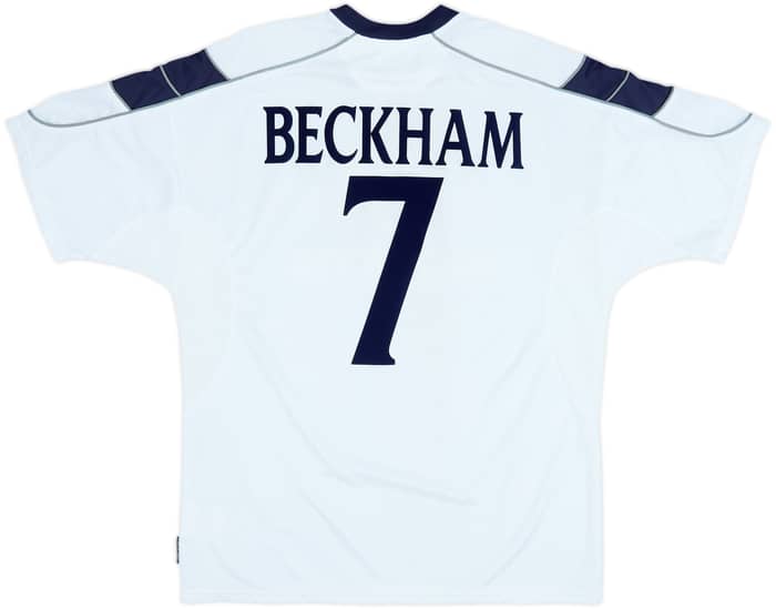 2000-01 Manchester United Away Shirt Beckham #7 - 7/10 - (XL)