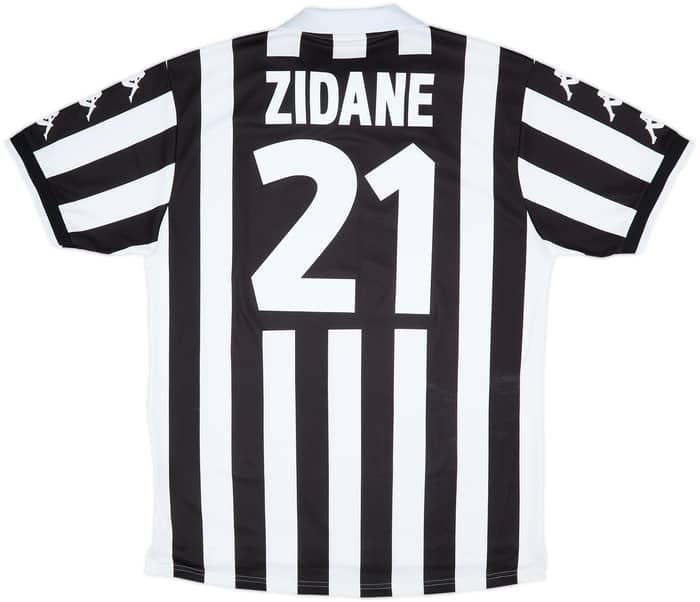 1998-99 Juventus Home Shirt Zidane #21 - 8/10 - (XXL)