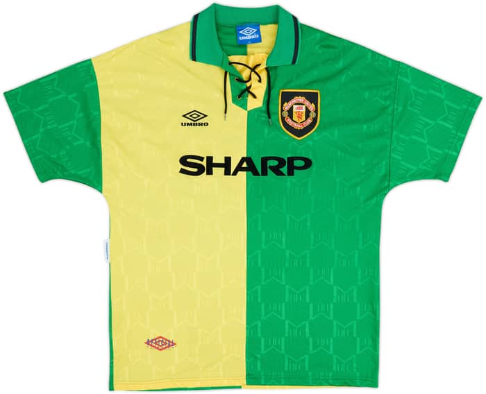 1992-94 Manchester United Tercera Camiseta Cantona #7 - 9/10 - (XL)