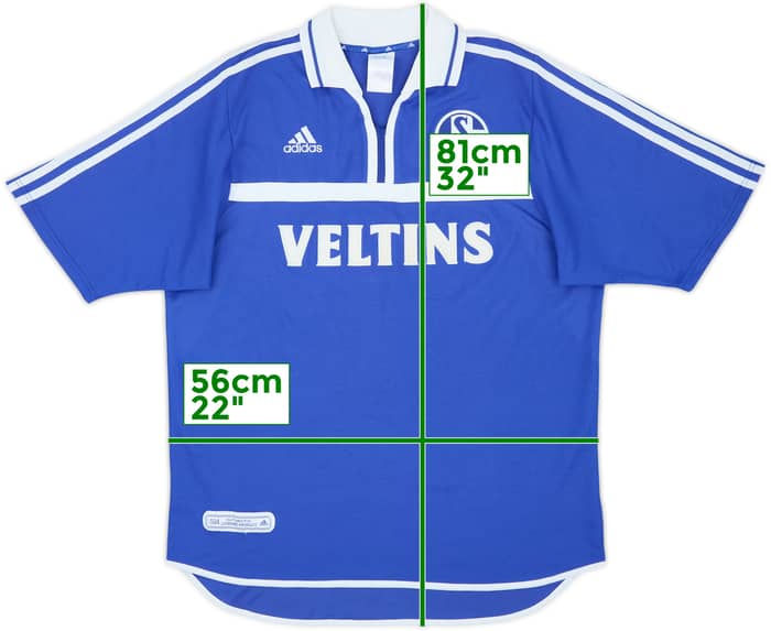 2000-01 Schalke Home Shirt - 7/10 - (L)
