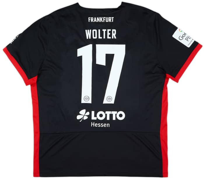2024-25 Eintracht Frankfurt Women Away Shirt Wolter #17 - 9/10 - (XXL)