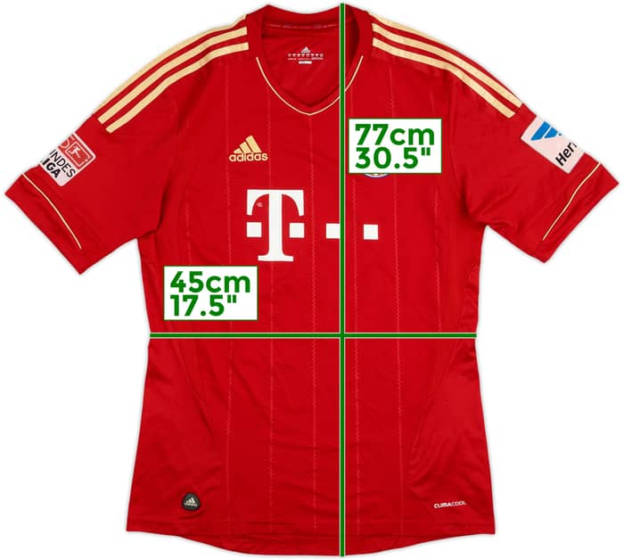 2011-13 Bayern Munich Home Shirt - 4/10 - (M)