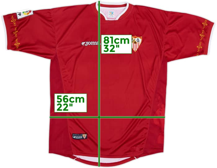 2003-04 Sevilla Away Shirt - 8/10 - (XL)
