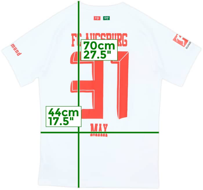 2018-19 Augsburg Home Shirt Max #31 - 7/10 - (S)