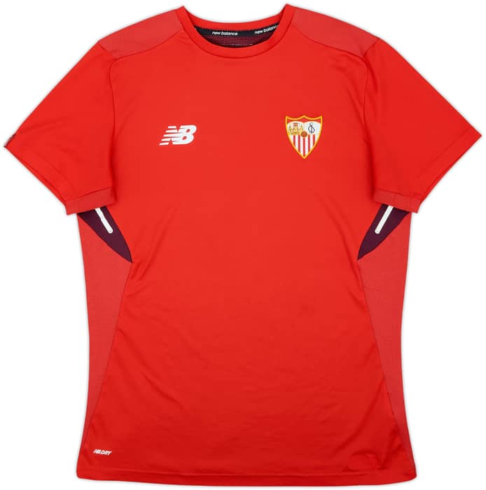 2017-18 Sevilla New Balance Training Shirt - 6/10 - (M)