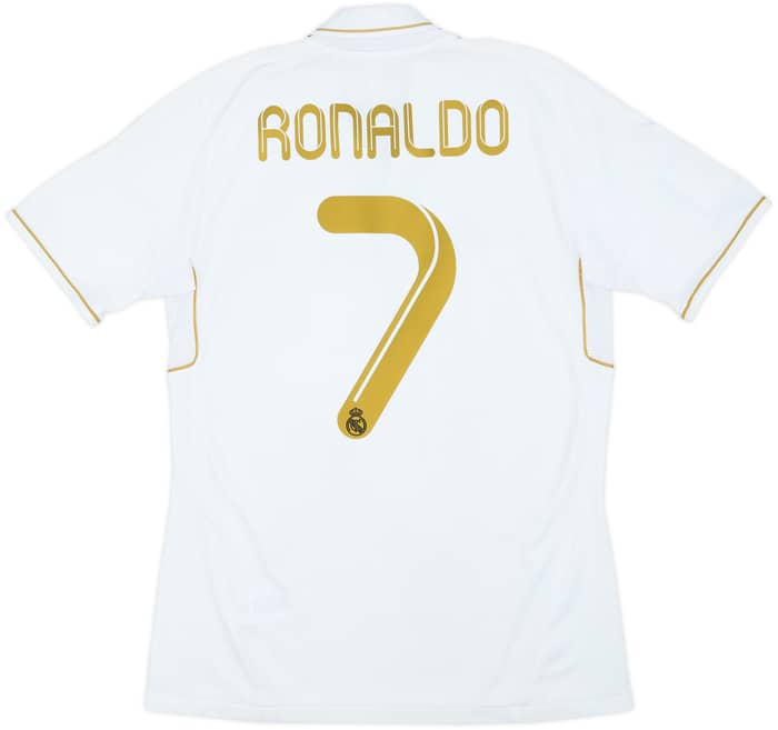 2011-12 Real Madrid Home Shirt Ronaldo #7 - 6/10 - (15-16 Years)