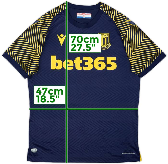 2020-21 Stoke City Away Shirt - 6/10 - (S)
