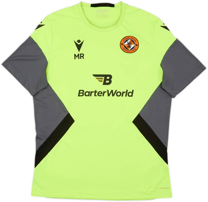 2020-21 Dundee United Staff Issue Macron Training Shirt MR - 7/10 - (XL)