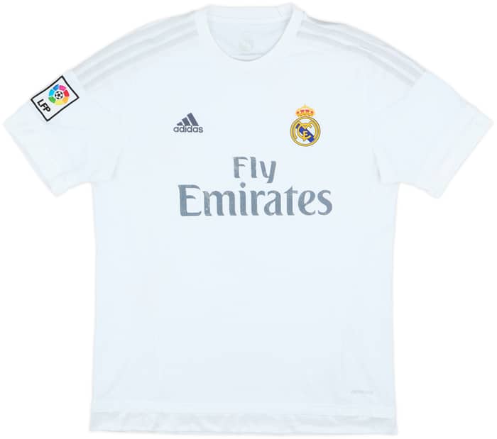 2015-16 Real Madrid Home Shirt Ronaldo #7 - 6/10 - (L)