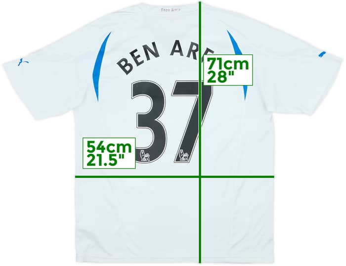 2010-11 Newcastle Third Shirt Ben Arfa #37 - 5/10 - (L)