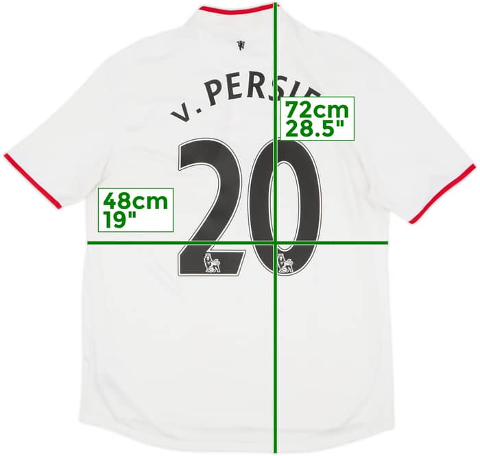 2012-14 Manchester United Away Shirt v.Persie #20 - 6/10 - (M)