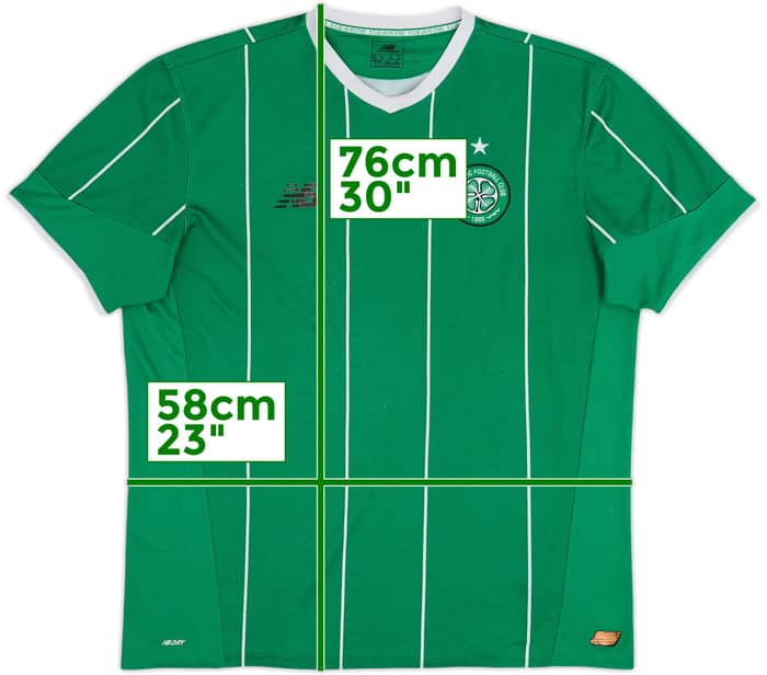 2015-16 Celtic Away Shirt - 5/10 - (XL)
