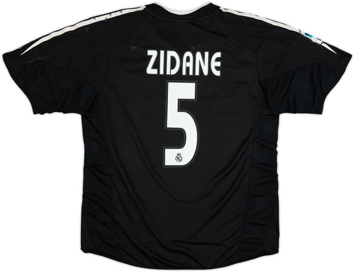 2004-05 Real Madrid Away Shirt Zidane #5 - 5/10 - (M)