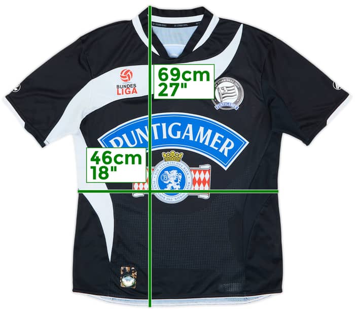 2010-11 Sturm Graz Home Shirt - 7/10 - (S)