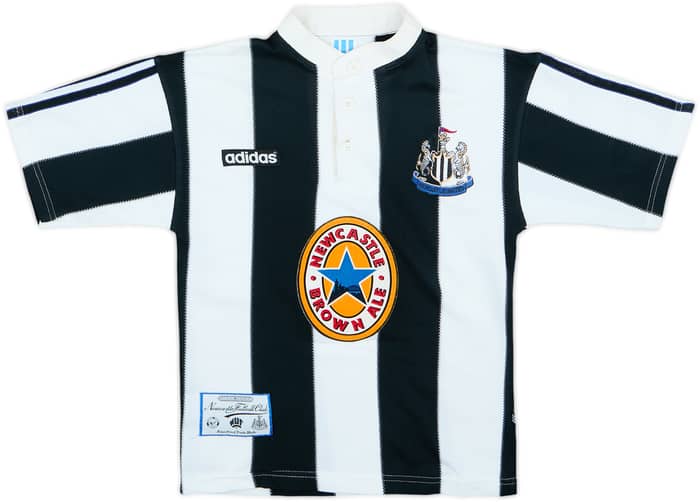1995-97 Newcastle Home Shirt - 8/10 - (11-12 Years)