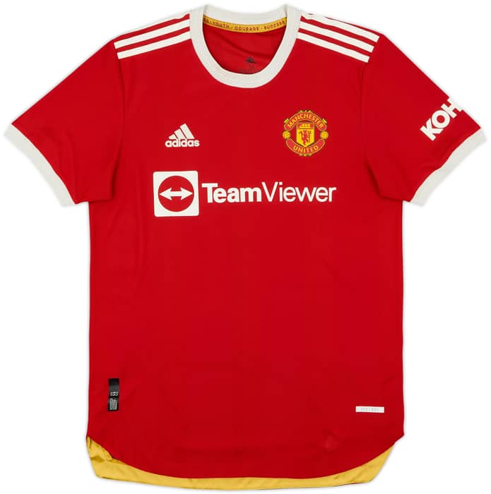 2021-22 Manchester United Authentic Home Shirt Ronaldo #7 - 7/10 - (M)