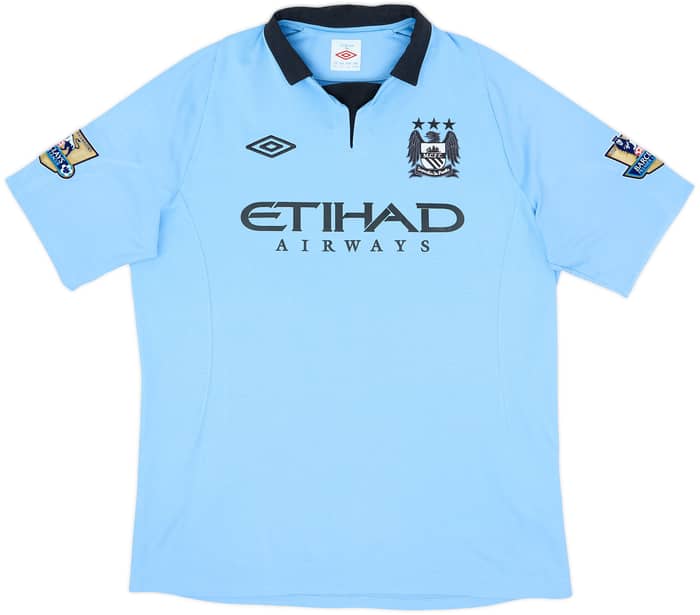 2012-13 Manchester City Home Shirt Toure Yaya #42 - 8/10 - (L)
