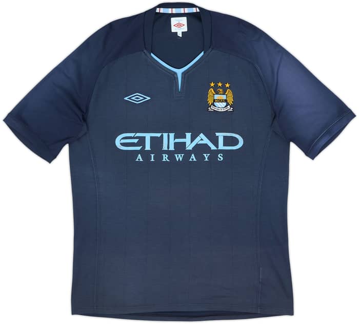 2010-12 Manchester City Away Shirt Silva #21 - 5/10 - (L)