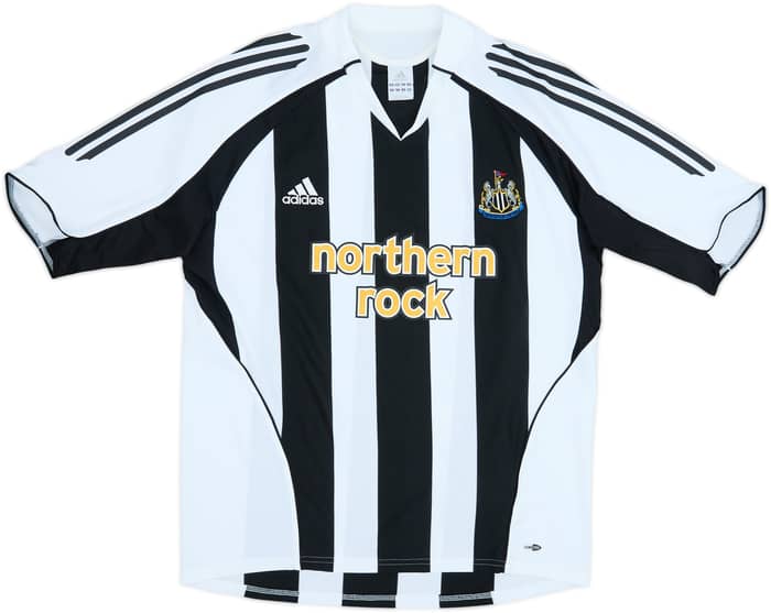 2005-07 Newcastle Home Shirt Shearer #9 - 10/10 - (L)