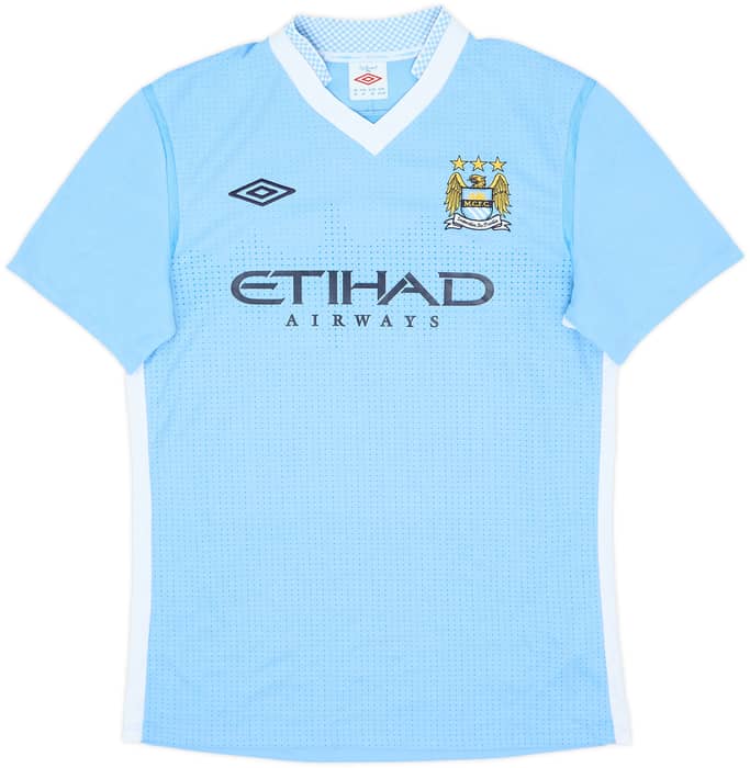 2011-12 Manchester City Home Shirt Toure Yaya #42 - 8/10 - (M)