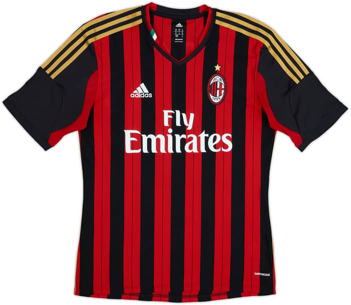 2013-14 AC Milan Home Shirt Kaka #22 - 8/10 - (M)