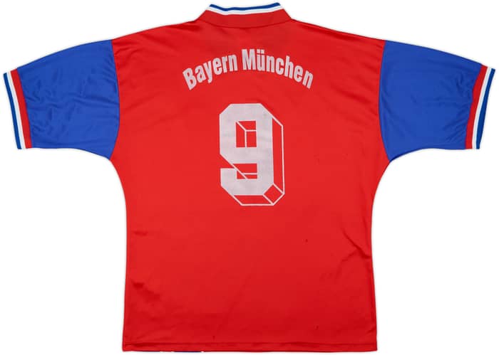 1993-95 Bayern Munich Home Shirt #9 - 6/10 - (XL)