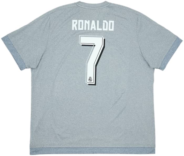 2015-16 Real Madrid Away Shirt Ronaldo #7 - 5/10 - (XXL)