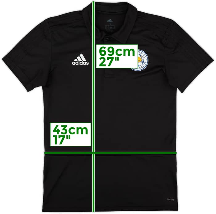 2018-19 Leicester adidas Polo Shirt - 9/10 - (S)