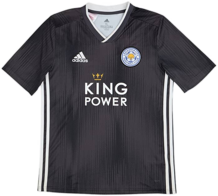 2019-20 Leicester Away Shirt Soyuncu #4 - 5/10 - (L.Boys)