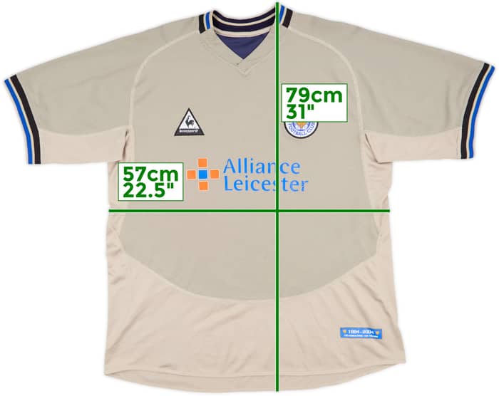 2004-05 Leicester Away Shirt - 6/10 - (XL)