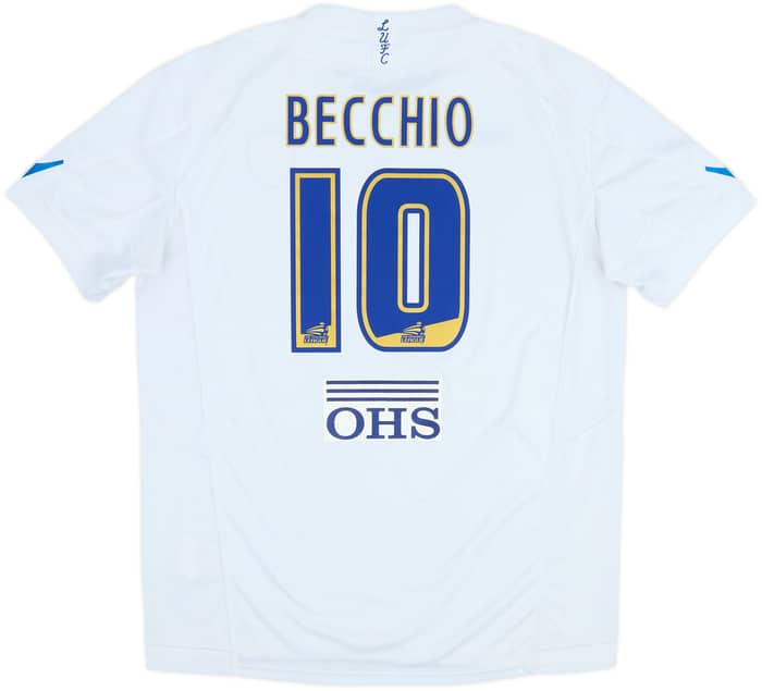 2010-11 Leeds United Home Shirt Becchio #10 - 6/10 - (XL)