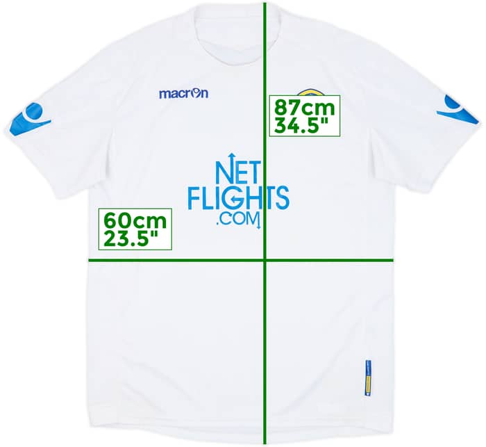2010-11 Leeds United Home Shirt - 6/10 - (XL)