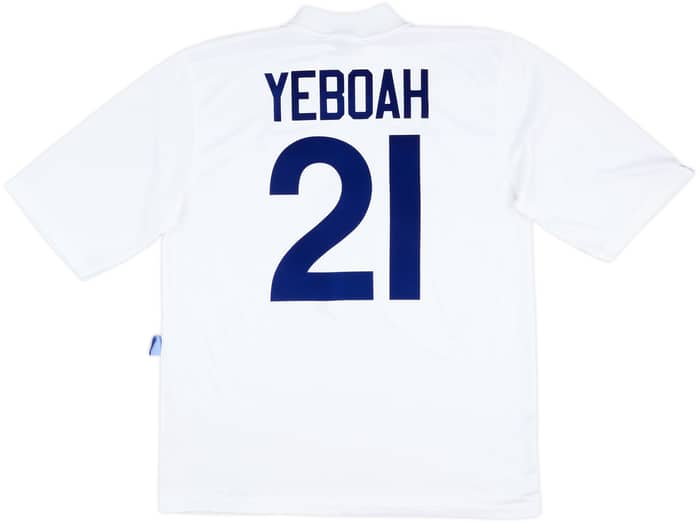 1995-96 Leeds United Camiseta de local Yeboah #21 - 8/10 - (XL)