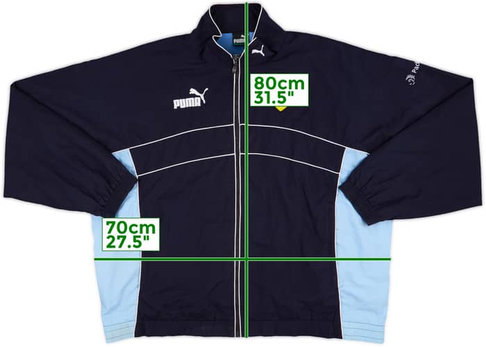 1998-99 Leeds Puma Track Jacket - 8/10 - (XXL)