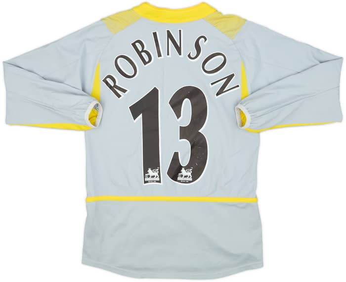 2002-03 Leeds United GK Shirt Robinson #13 - 6/10 - (S.Boys)