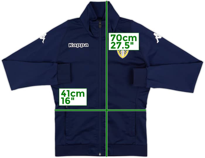 2016-17 Leeds Kappa Track Jacket - 8/10 - (L.Boys)